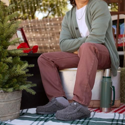 Image of HEYDUDE Men's Wally Cozy Slipper | Lightweight Men's Slip-On Shoes | Comfortable & Casual Everyday Footwear