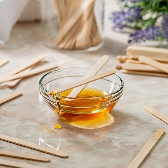 Image of [Pack of 100 Sticks, 4.5 inch] Wooden Ice Cream Sticks | Popsicle Sticks | Ice Cream Sticks for DIY Crafts, School Projects