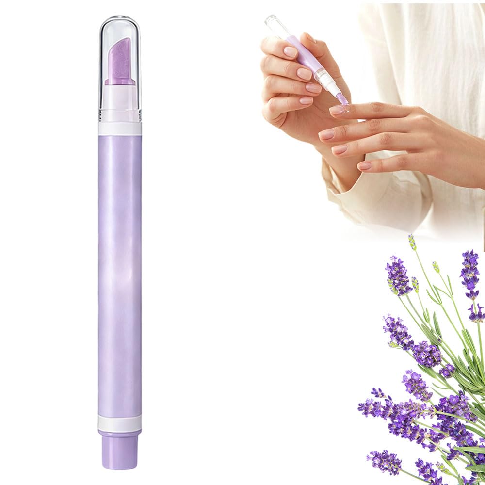 2-in-1 Cuticle Oil Pusher Pen 2026 New Ceramic Cuticle Remover Portable Nail Oil Pen for manicure Moisturizing Nail