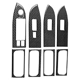 Carbon Fiber Frame Cover Trim Sticker Accessories Decoration Compatible with Suzuki Grand Vitara 2006-2013 (Classic, Door Handle Armrest Window Lift 11)