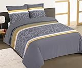FINITIONS: Housse de couette avec fermeture boutons pressions