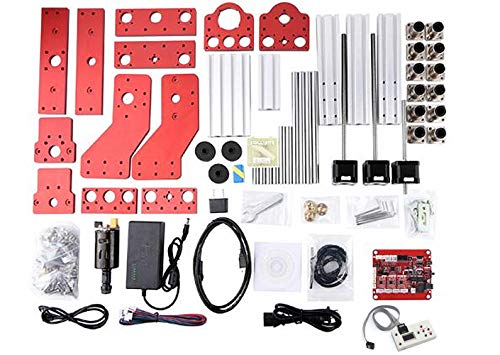 CNCTOPBAOS 3 Axis 1310 CNC Router Kit for Metal Cutting Carving,GRBL Offline Controller,USB Mini Desktop Milling Machine for Aluminum Wood Copper PCB Engraving Machine - Thumbnail 2