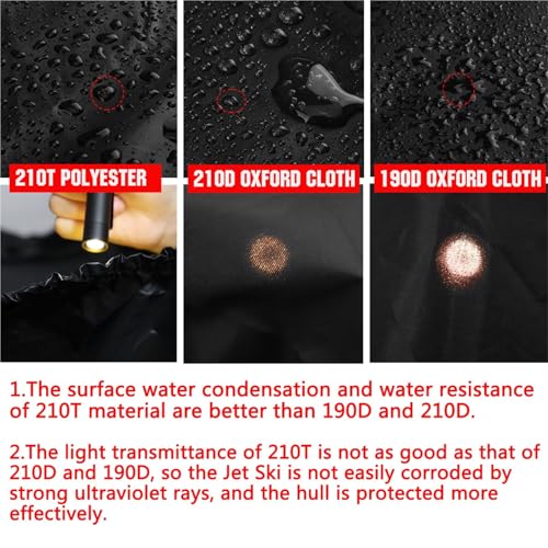 Bâche jet ski imperméable 210T Yamaha WaveRunner VX Cruiser