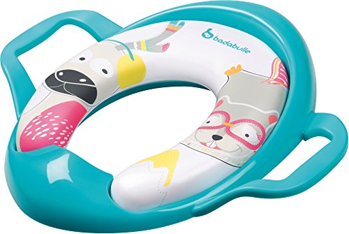 Badabulle B027006 - Reductor de asiento de baño montaña, azul