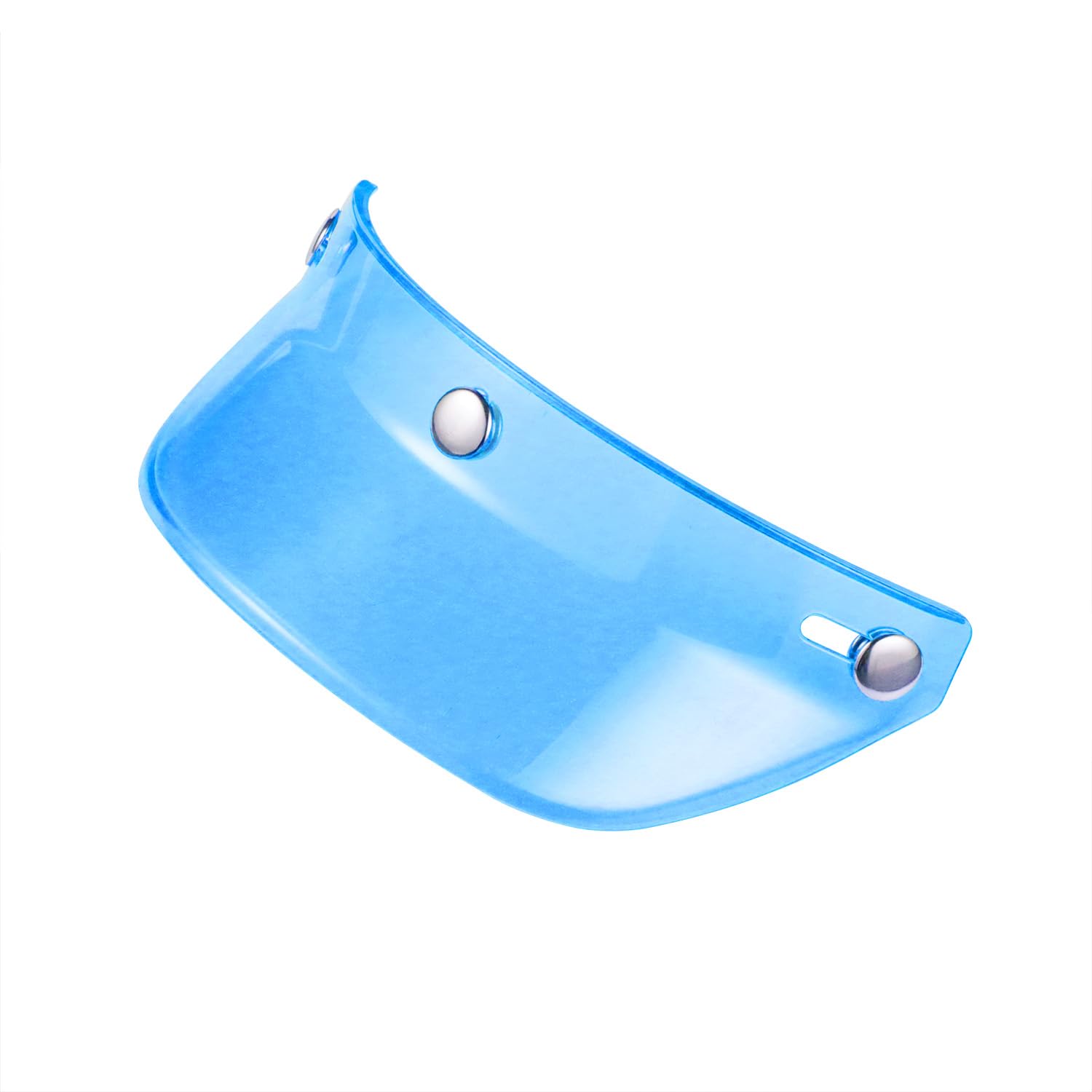 Amazon.co.jp: ヘルメットバイザー クリアブルー バイク ヘルメット