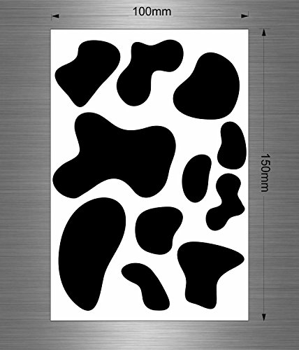 11 x Adesivi per Auto, Moto, Biker, Macchie Deco