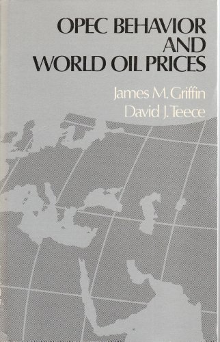 Opec Behavior and World Oil Prices B0041Y2KSG Book Cover