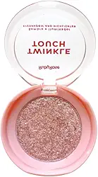 Sombra e Iluminador Twinkle Touch Ruby Rose 2 em 1 Ultrafino (Pink Luster, 6g)