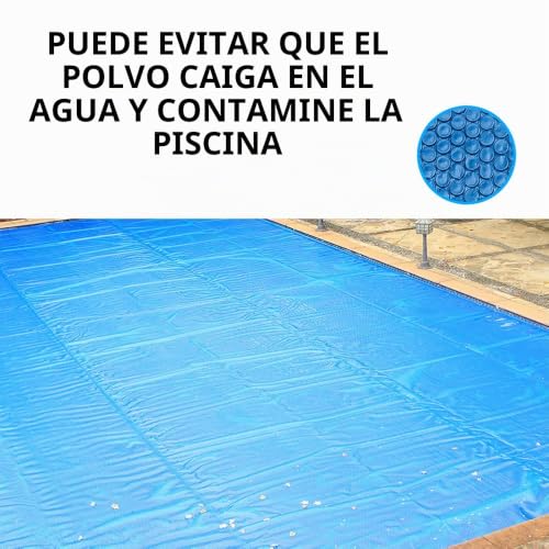 Miniatura 3 de Cobertor Solar Piscina Redonda Rectangular, Cubierta De Piscina Solar, Cubre Piscinas De Burbujas, Funda Piscina Verano Invierno Calienta Agua Lonas Para Piscinas De Burbujas 300 200cm