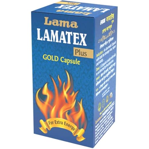 Lamatex Gold Capsules 20ct