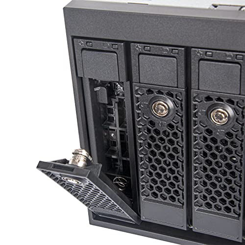 Image of Silverstone Technology FS305-E Three 5.25 inch Device Bay to Five 3.5 inch SAS-12G / SATA 6Gbit /s Hot-swap Adapter Cage, SST-FS305-E