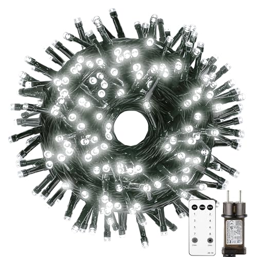 Luci di Natale guidate con lo smartphone: cosa sono e dove acquistarle! Tacobey Luci Albero di Natale Bianco Freddo, 20M 200 LED Catena...