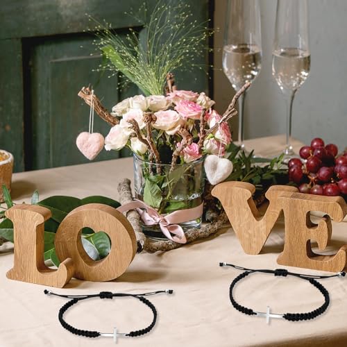 120 Pcs Cross Bracelets Bulk Adjustable Christian Bracelets for Men and Women, Handmade Braided String Rope Charm Gift for Baptisms, Church, Funerals, Friendship3