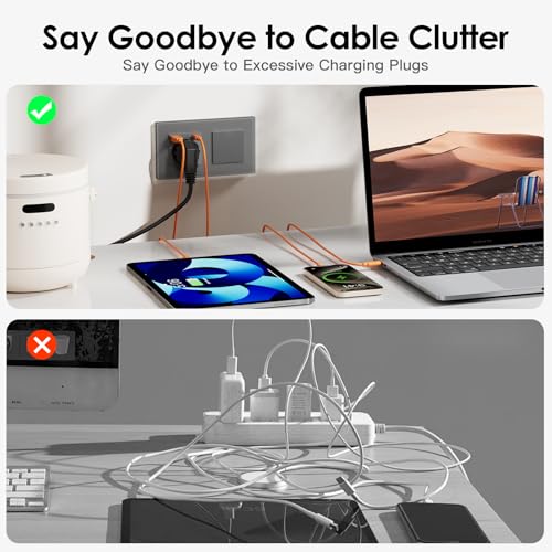 BSEED Lichtschalter mit Steckdose Schuko Unterputz Steckdose mit USB C 20W Schnellladeger&auml;t USB Type C 1 Fach 2 Wege Taste Schalter mit Glas Rahmen Wandsteckdose Geeignet f&uuml;r Phone, Pad-Grau