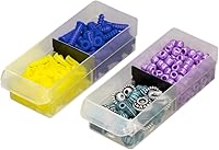 Vista 121 de Akro-Mils 10164 64 Piezas de plástico de equipo de almacenamiento y Gabinete cajón, 20 x 16 x 6-1/2 pulgadas, color negro