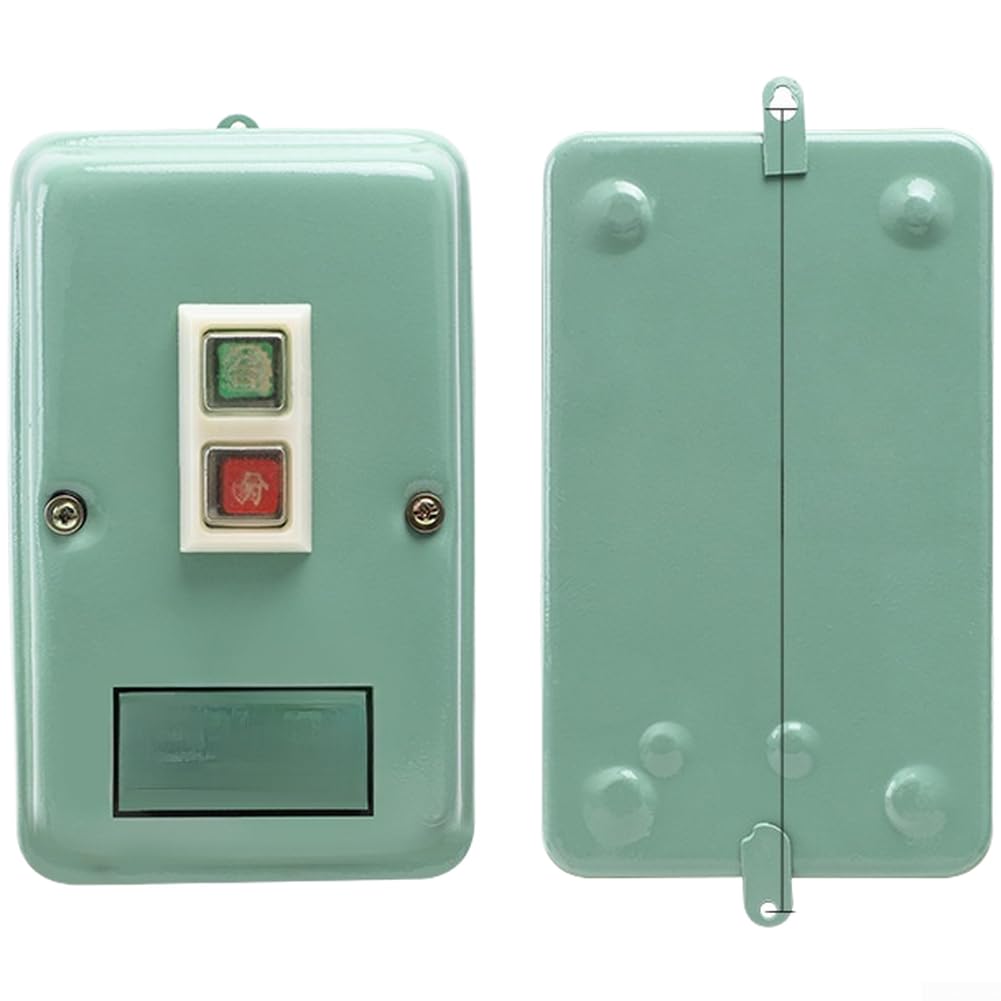 Protector de motor de arranque electromagnético 20 A 380 V 10 KA arranque directo | Carcasa de metal galvanizado, protección contra sobrecarga y fallo de fase, uso de automatización industrial (5.5