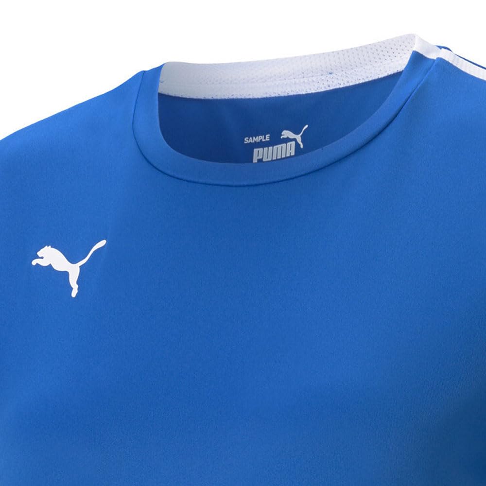 PUMA Damska koszulka z dżerseju Teamliga, elektryczna niebieska lemoniada biała, duża