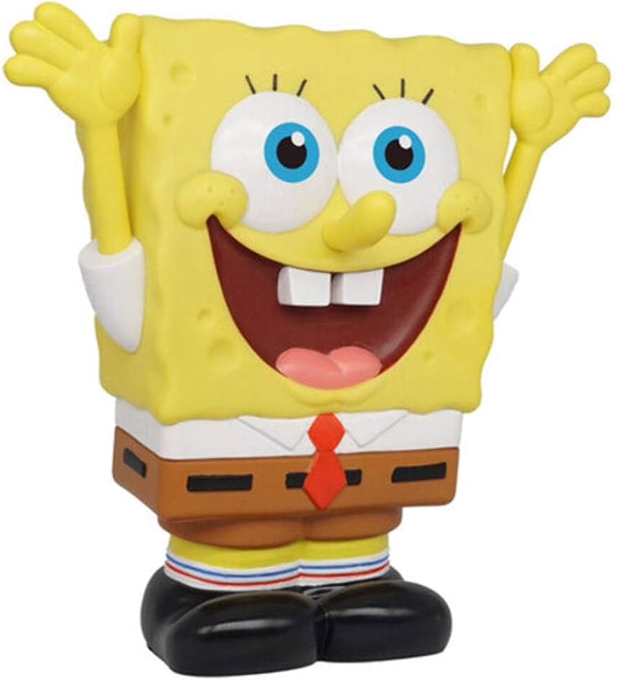 Amazon | Nickelodeon Spongebob Squarepants PVC Bank | 貯金箱