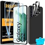 Especialmente diseñado: UniqueMe Protector de pantalla Diseñado exclusivamente para Motorola Moto G10/Moto G30/Moto G10 Power/Moto E7 Power/Moto G9 Play/Moto G Play 2021. Case Friendly, que ofrece la máxima protección en el teléfono.