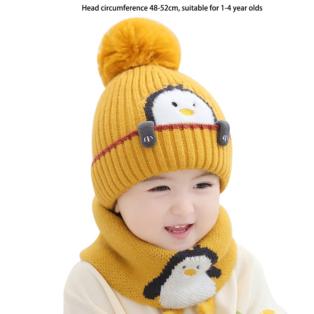 Baby Wintermuts set roze | Babymutsjes
