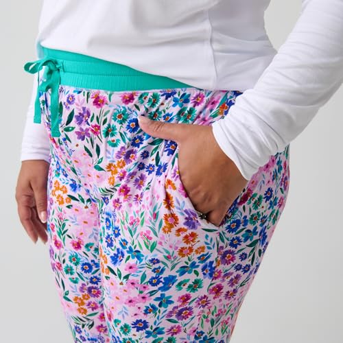 Image of Little Sleepies Women's Pajama Bottoms, Jogger-Style Comfy PJ Pants, Viscose from Bamboo Pajamas, Family Matching Outfits