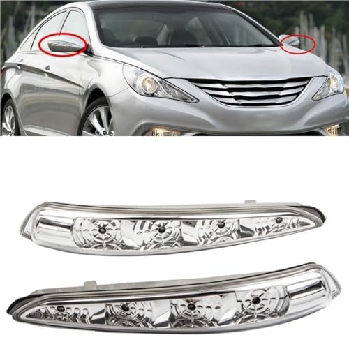 Luz espejo Sonata 8 2011-2014 intermitente lateral de coche 5