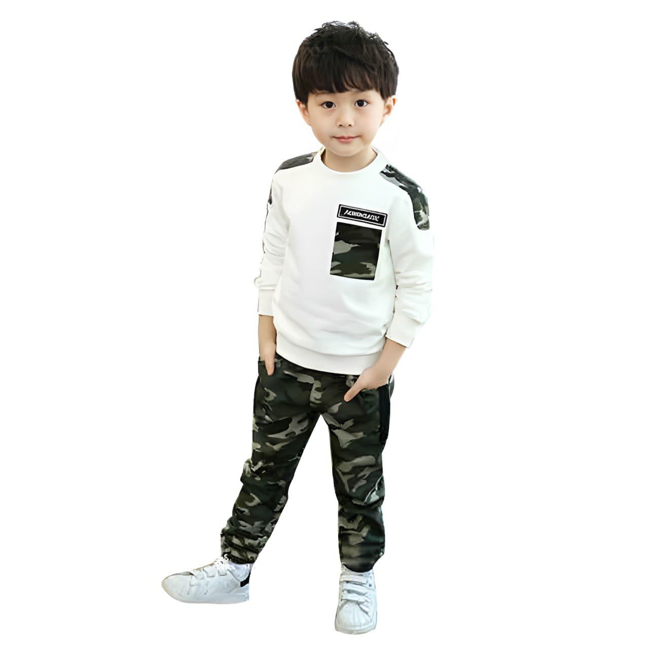 SNSD_Kids Cotton Lycra Blend Printed T-shirt and Trouser Pant Set for Casual Wear For Boy's (COMMANDO) - Review, Price and Buying Guide
