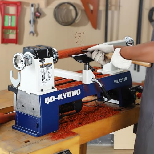 QD-KYOHO 12x16.5 Inch Wood Lathe