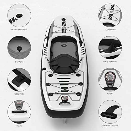 Tigerxbang SNBOAT001 10.2'X35''X8'' Inflatable Kayak thumb #4