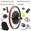 SEANESZTI Electric Bike Conversion Kit, 48V 1000W 20" Rear Wheel E-Bike Conversion Kit with Powerful Controller and Thumb Throttle, Bicycle Conversion Motor Kit with LED Display #3