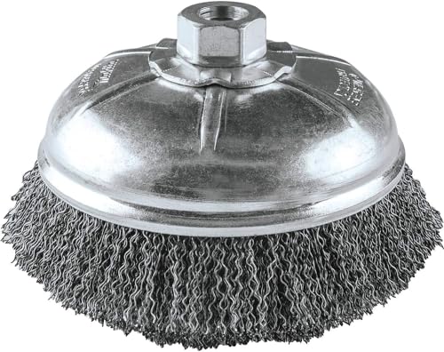 Image of Makita A-98413 6 inch Crimped Wire Cup Brush, 5 /8 inch-11