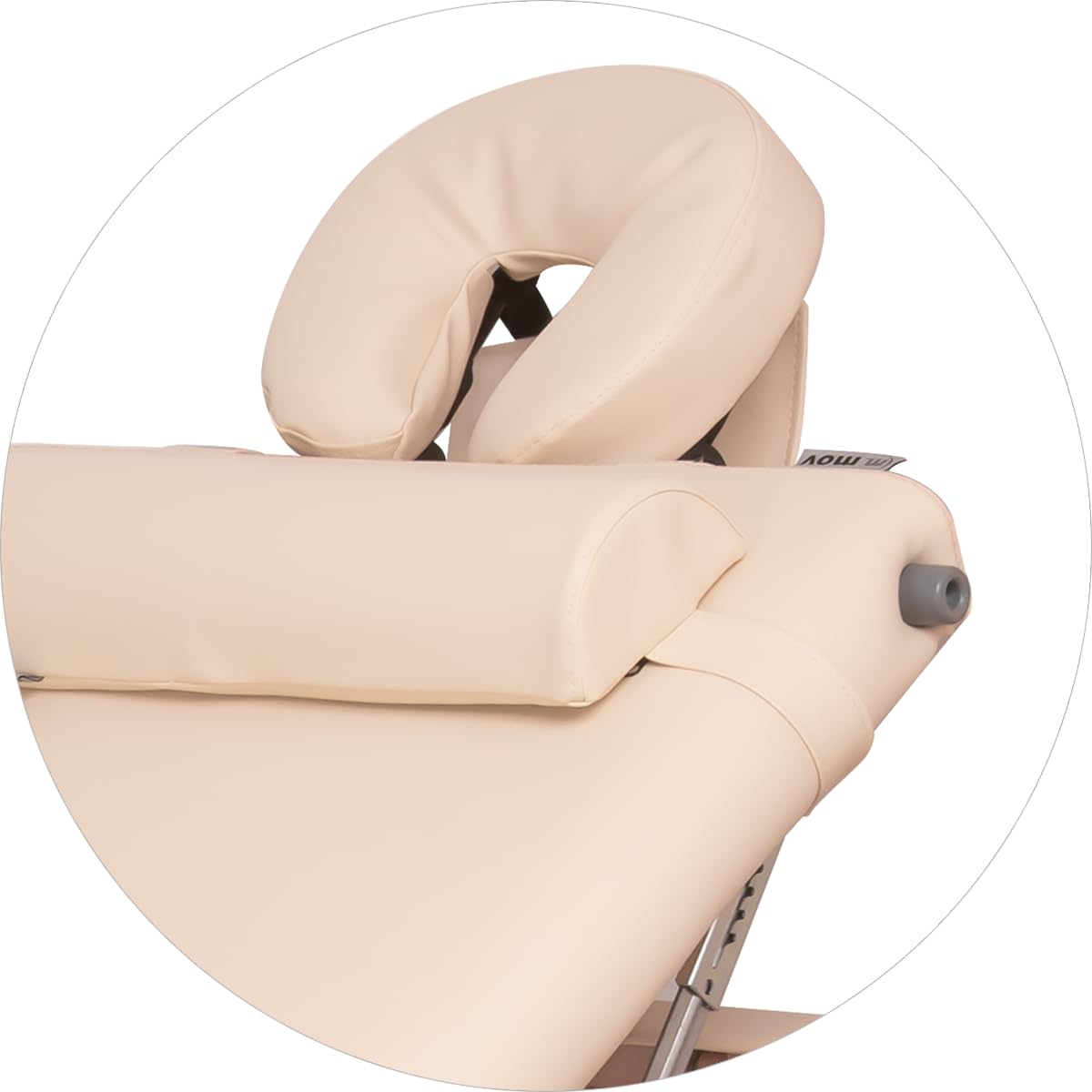 Kosmetikliege Cosmo - klappbar - stabil - mit Kosmetikablage - ergonomisches Kopfteil - vordere Armlehne - verstellbare Platten