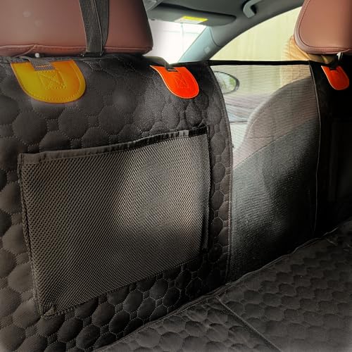 Back Seat Extender,Dog Car Seat Cover with Hard Bottom Holds 330lbs, Camping Air Mattress, Hammock Travel Bed,Non Inflatable Car Bed Mattress for Car SUV Truck, Black Back Seat Extender,Dog Car Seat Cover with Hard Bottom Holds 330lbs, Camping Air Mattress, Hammock Travel Bed,Non Inflatable Car Bed Mattress for Car SUV Truck, Black