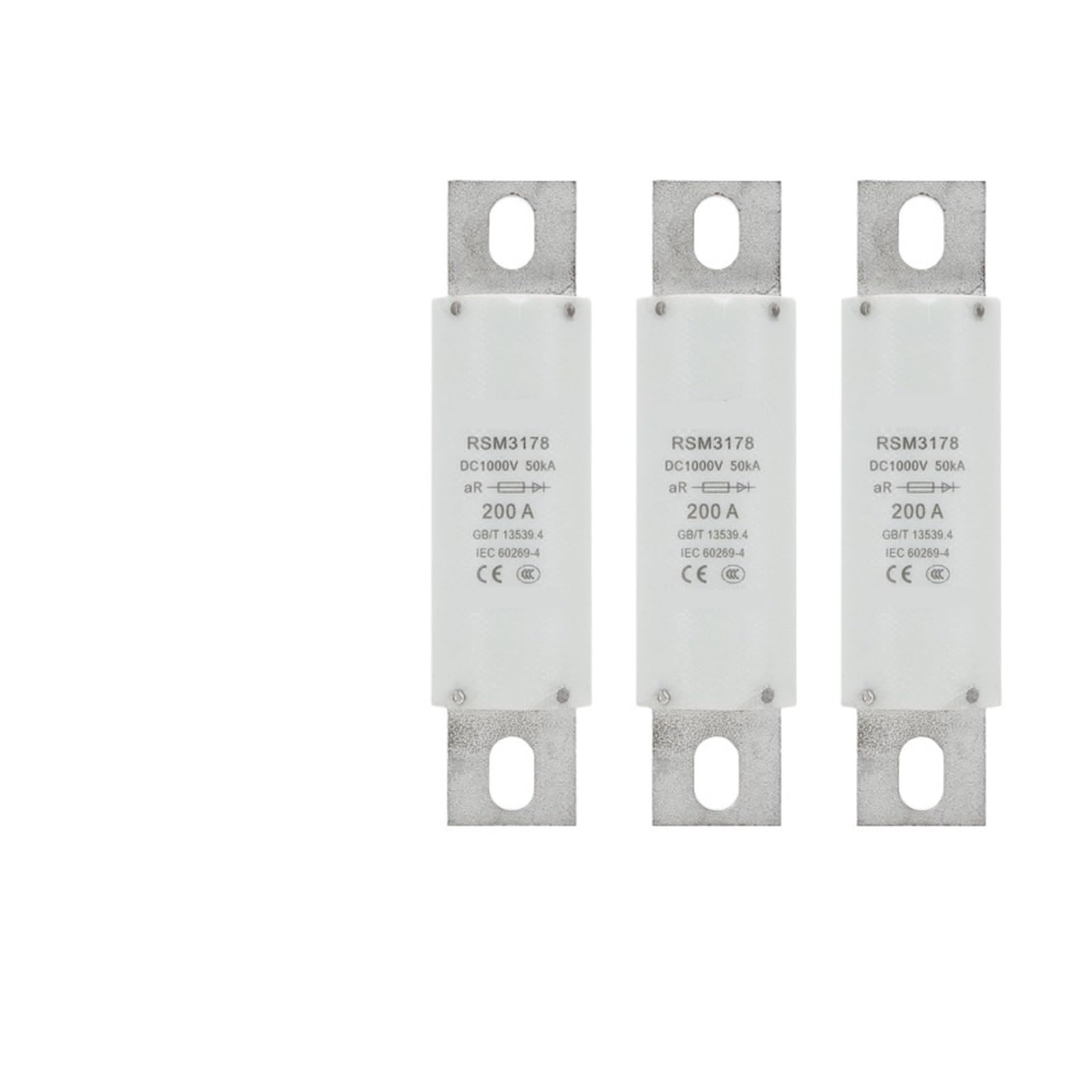 Fusible pile de charge DC1000V M3178 calibre 175A cartouche type 309 pour borne DC