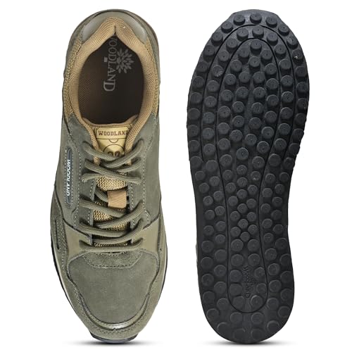Image of Woodland Men's Suede Casual Shoes