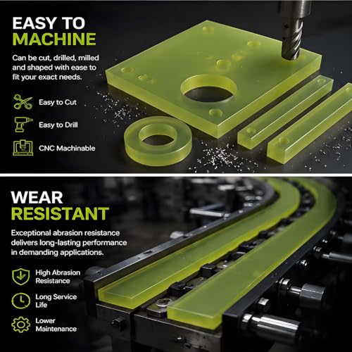 Lámina de uretano de 10mm el material elástico ideal para proyectos DIY de taller 7