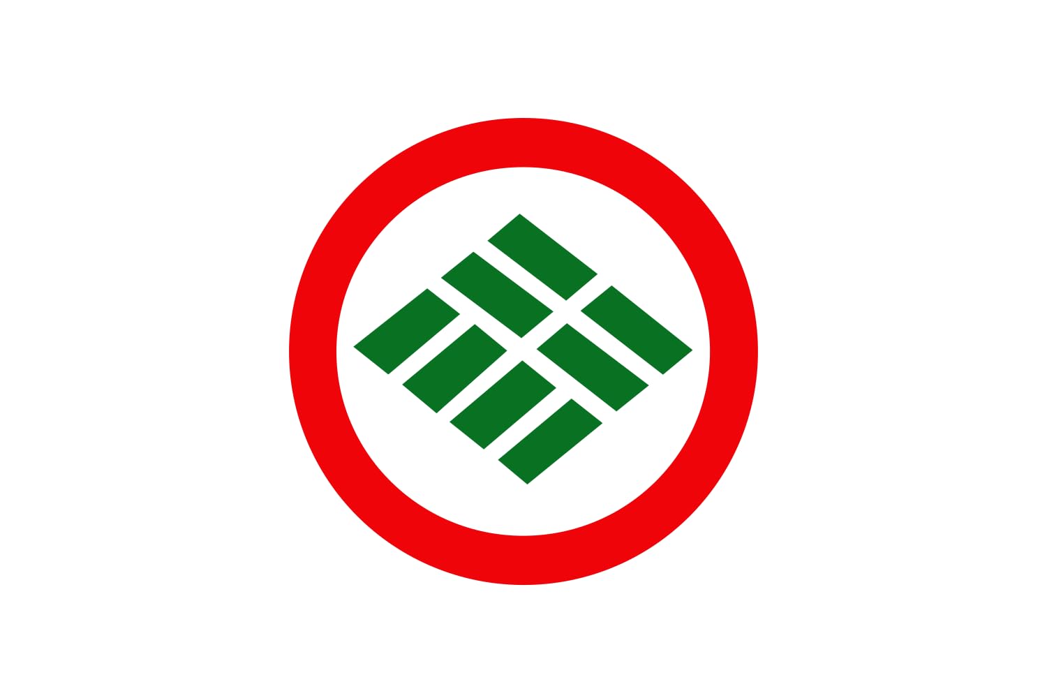 Drapeau Akaigawa Hokkaido pour remplacer les posters fragiles par du tissu rouge