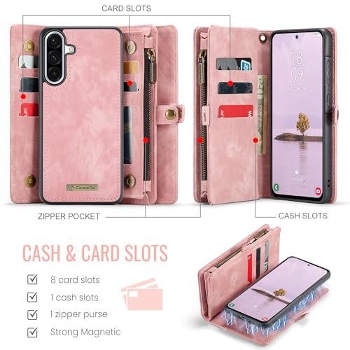 Étui Samsung A56 5G amovible pour ranger cartes billets et monnaie - 2