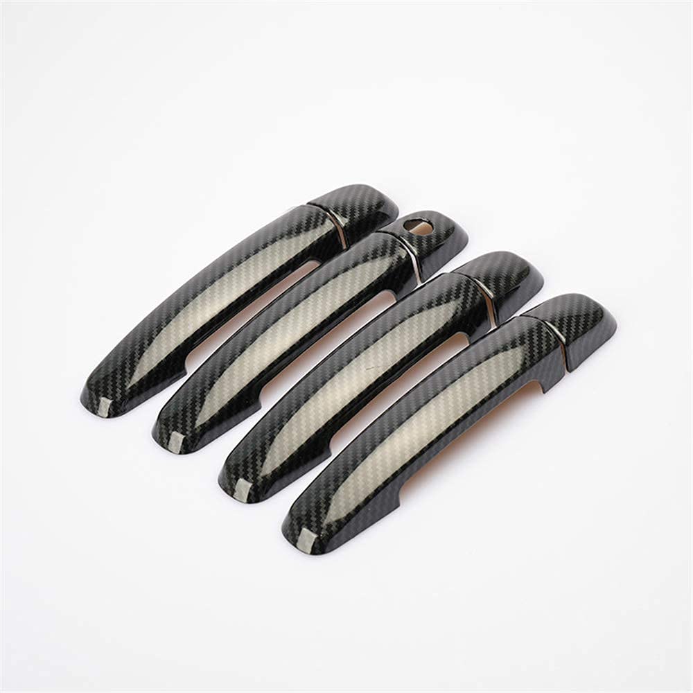 Buy Car decoration kit,For Car exterior Chrome Carbon Fiber Car door handle gloves Trim Sticker