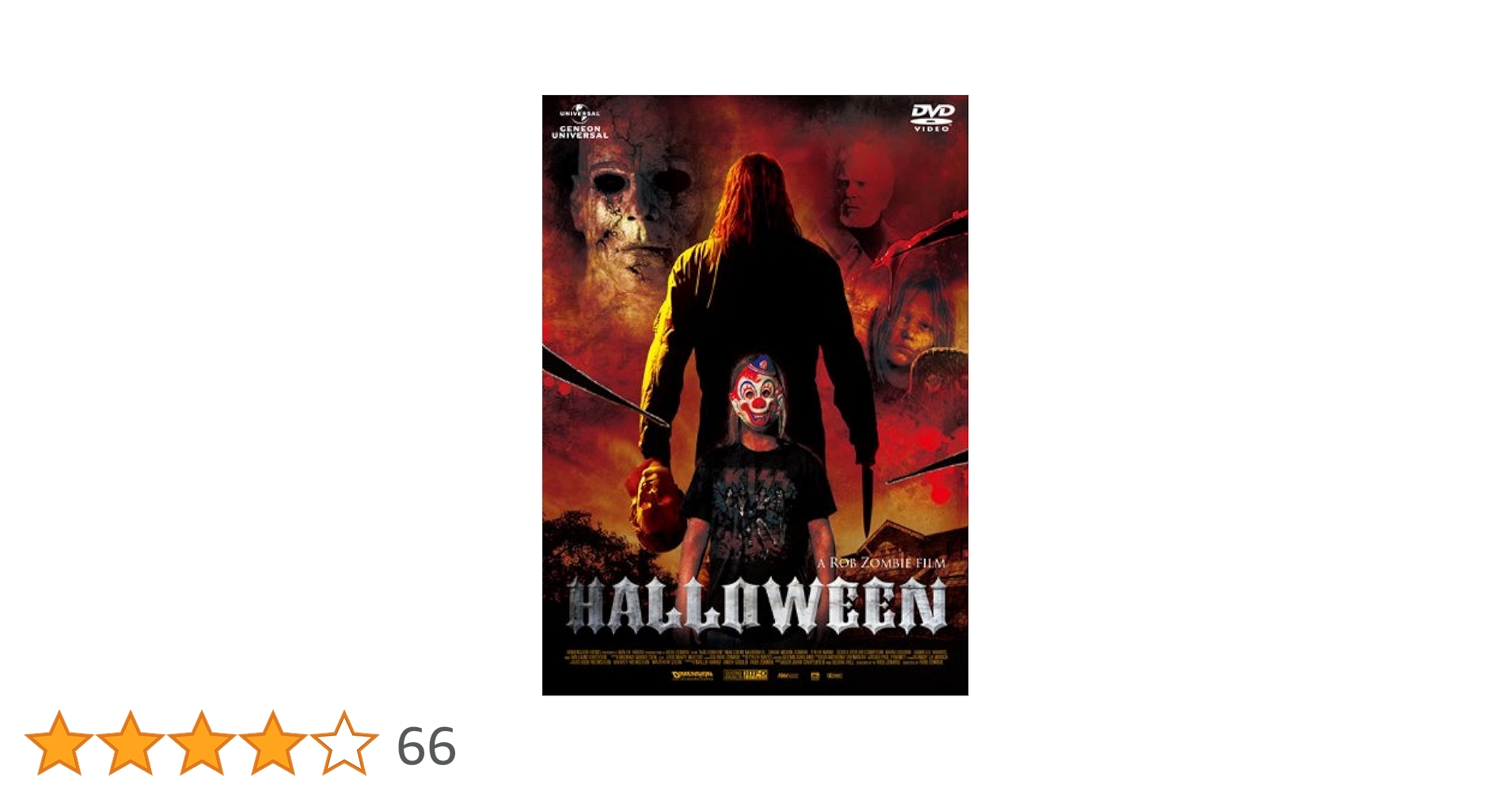 ロブ・ゾンビ films ハロウィン/ マイケル・マイヤーズ リペイントマスク ロブ・ゾンビ films ハロウィン/ マイケル・マイヤーズ