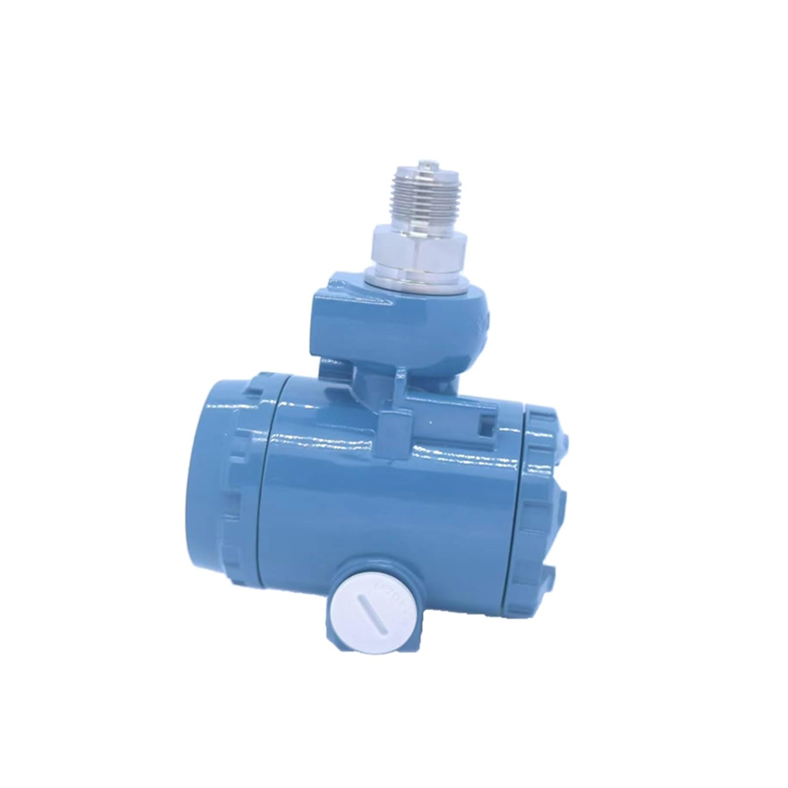 4-20ma LED Sensor de presión de vacío de silicona absoluto de tubería de agua transductor de presión de 600 bar transmisor de presión de combustible (tamaño: 0-6 Mpa)
