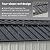 Patiowell 10 X 12 FT Barn Style Metal Storage Shed for Outdoor, Steel Yard Shed with Design of Lockable Doors, Utility and Tool Storage for Garden, Backyard, Patio, Outside Use