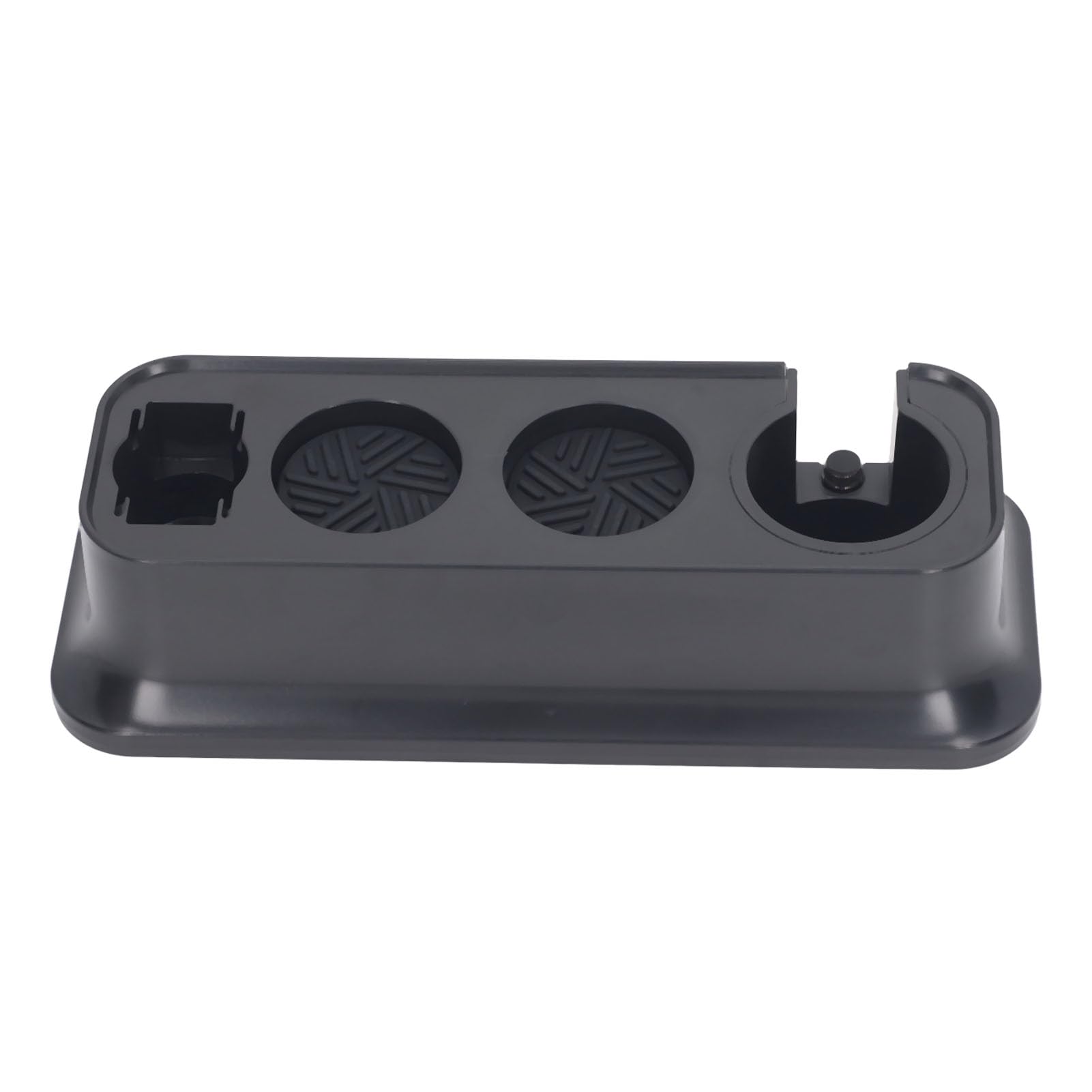 POENVFPO Coffee Tampering Station con Silicone Mat (BLACK)