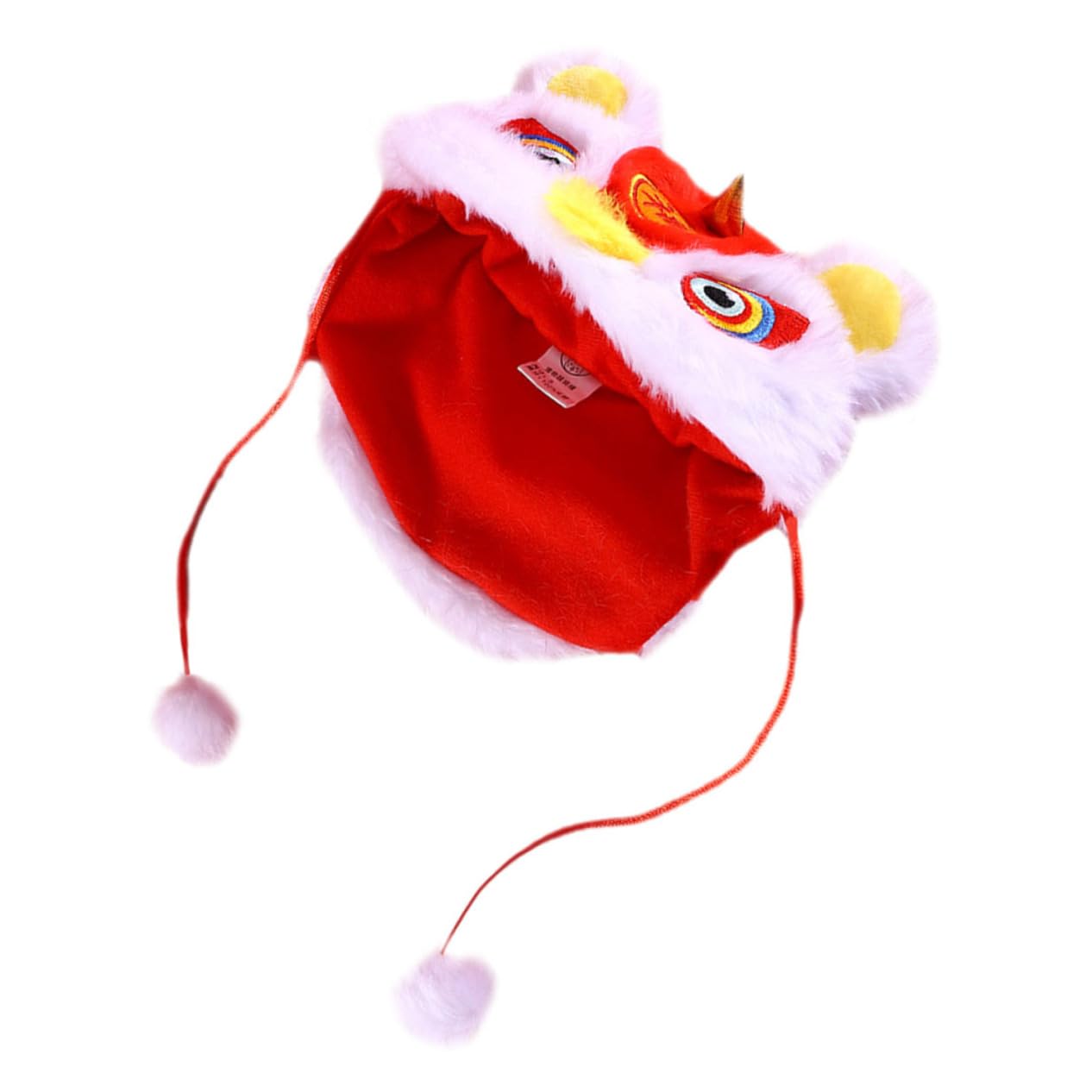 Toddmomy Pet Hat for Dogs Cats Headwear for Pet Photography Cute Decorative Cap for Pets Fun Chinese Year Costume Accessory
