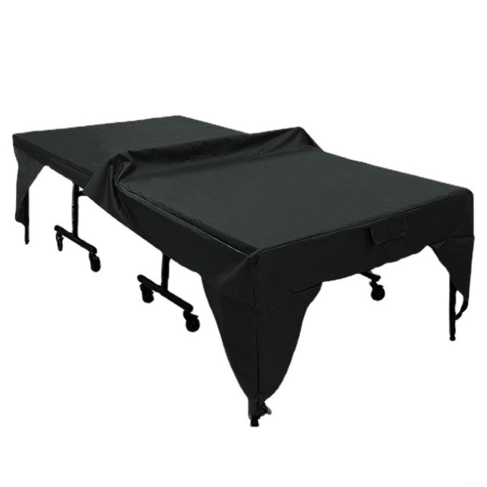 Housse de table de tennis de table avec revêtement argenté - 280 x 153 x 73 cm - Résistante aux intempéries et à la poussière - Pour terrasse