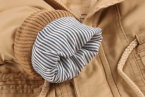 Image of Boys Girls Winter Outwear Coats, Kids Warm Outfits,Windproof Jacket for Toddler 1-8Y