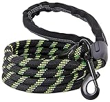 SCHONEND FÜR IHRE HÄNDE: Haben Sie genug von schmerzhaften, quetschenden Ketten und Leinen? Unsere Leine wurde speziell entwickelt, um Ihnen maximalen Komfort bei Ausflügen ins Freie mit Ihrem Hund zu bieten.