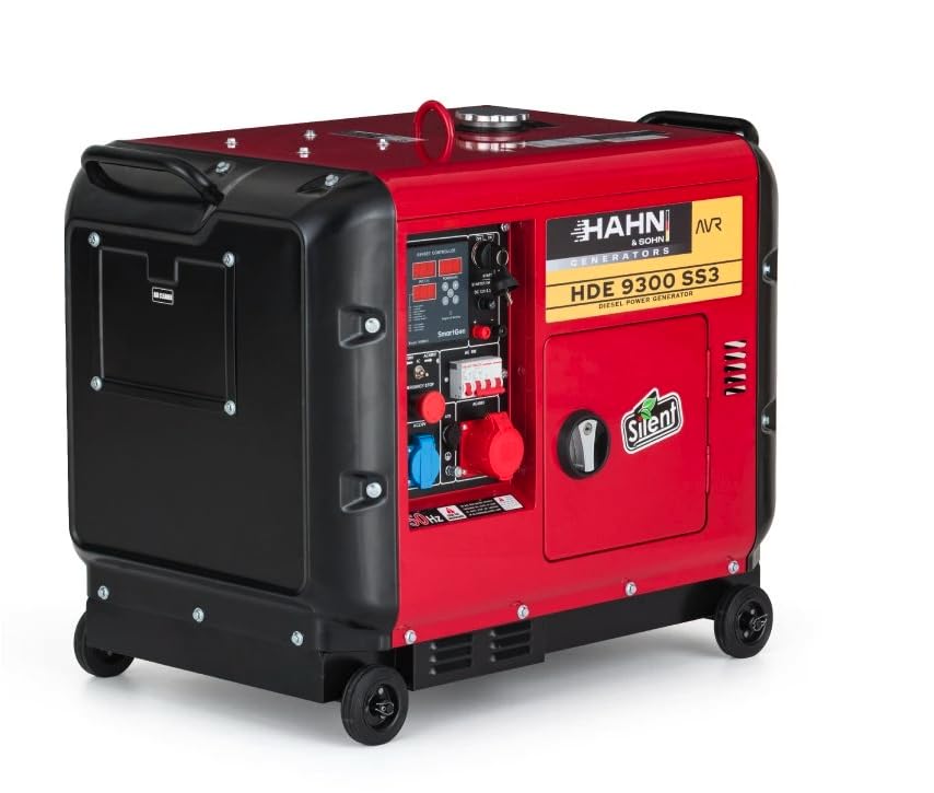 Hahn & Sohn HDE 9300SS3 Diesel Stromerzeuger - 9.3 kVA max...