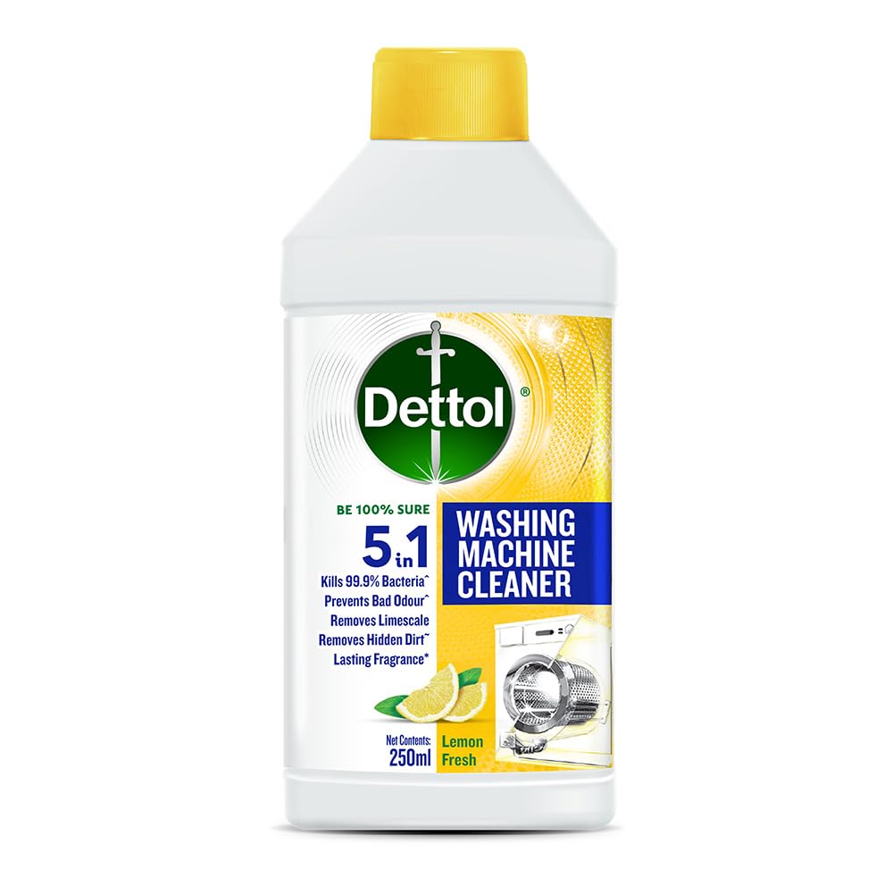 Dettol 5 in 1 Washing Machine Cleaner Lemon 250ml