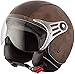 Caschi da Moto da Donna a Faccia Aperta 3/4, Visiere ribaltabili per Adulti Scooter Mezzo Casco retrò Chopper Cruiser Motocicletta Casco da Motociclista Design Leggero Certificato DOT/ECE C,XXL